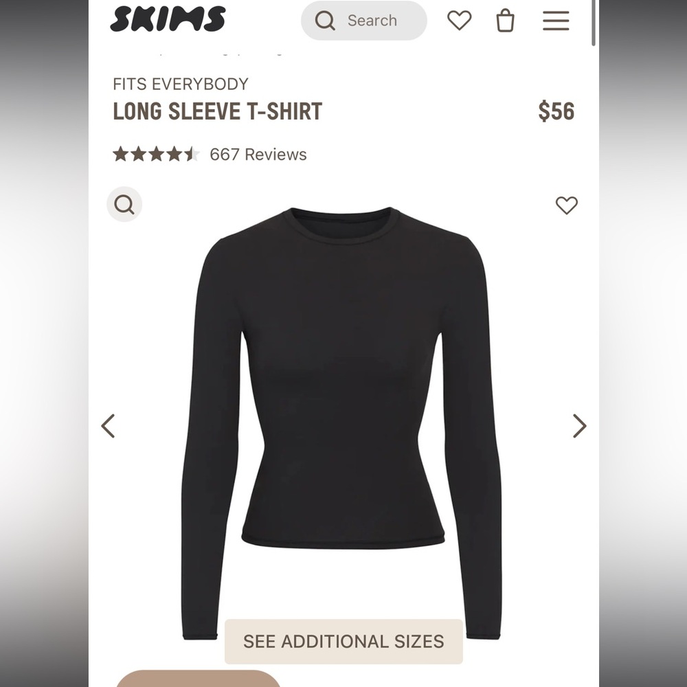 Skims fits everybody long sleeve